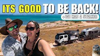 WE HAD A STALKER - PACKING UP TO TRAVEL AUSTRALIA FULLTIME IN A CARAVAN & 4X4 ISUZU TRUCK