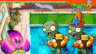  NEW PLANT SEA FLORA AND NEW ZOMBIES WITH DUCKS!  Plants vs Zombies 2 Plants vs Zombies 2