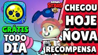 NOTÍCIA! NOVA RECOMPENSA GRÁTIS TODO DIA no BRAWL STARS!!