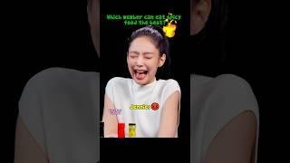 Jennie, Rosé & Lisa’s Funny Reactions to Hot Ones Spicy Wings! ️ #blackpink #shorts #reaction