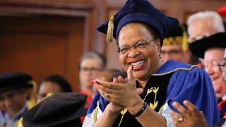 UCT honours Graça Machel’s ‘priceless’ leadership