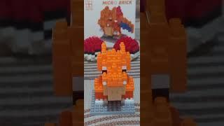 Mini Brick Charizard Stop Motion  #edit #lego #stopmotion