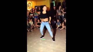 Judge Performance by Inga Fominykh at Moscow Reggaeton Festival 2014