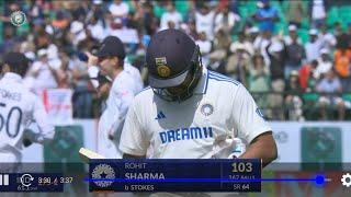 Captain Rohit Sharma leads India's charge with 103 || Indian vr England #cricket #highlights