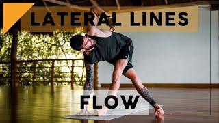 35 Minute Vinyasa Flow Yoga with Focus on Lateral Lines