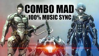 Combo Mad with Raiden, Sam, Blade Wolf in Metal Gear Rising