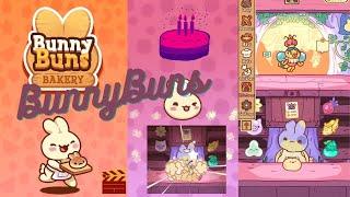 BunnyBuns Walkthrough - BunnyBuns bakery and New kitchen (iOS)