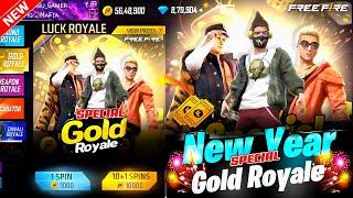 New Year Special Gold Royale | Free Fire New Event | Ff New Event Today | Upcoming new event ff