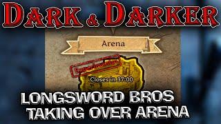 Three Longsword Bros with Windlass Crossbows Enter the Arena. Fun Ensues | Dark and Darker