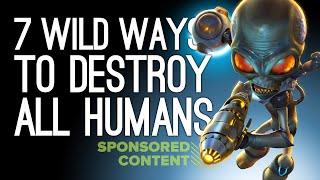 7 Wild Ways to Destroy All Humans in Destroy All Humans! (Sponsored Content)