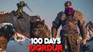 I Played 100 Days On Fjordur... Here's What Happened | ARK Survival Evolved