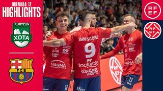 Resumen #PrimeraDivisiónFS | CA Osasuna Magna 4-3 Barça | Jornada 12