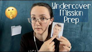 ASMR // Preparing You For An Undercover Mission  | Page Flipping, Makeup, Hair Styling