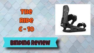 The 2021 Ride C 10 Snowboard Binding Review