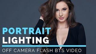 Photography Portrait Lighting Techniques | Off Camera Flash Portrait Photography