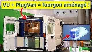 PlugVan transforme un utilitaire en fourgon aménagé en 5 minutes !