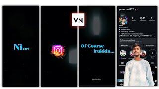 New Instagram trending Reels Editing VN | VN video editing trending reels