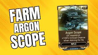 How to get Argon Scope in Warframe