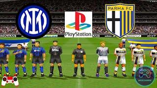 Winning Eleven 2002 Gameplay - Inter Milan vs Parma - Duckstation PS1 on PC - Full Game [4K60]