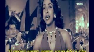 Los Hermanos Reyes con Teresita  "Te esperaré siempre"  (1958)