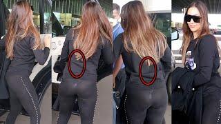 Ohh No Kya Dikh Gaya Pant Me Se  Malaika Arora Forget To Remove Tag From Her Pant Snapped By Media