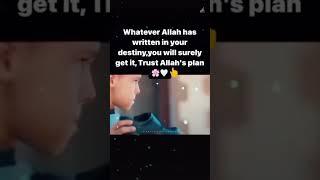 Trust Allah'S plan#muslimSoul#shortReel