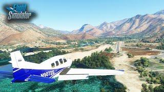 The Beach to Mountains (L52 - L05) on PilotEdge with My Favorite Plane in Microsoft Flight Simulator