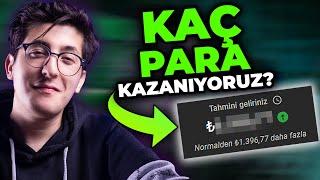 YOUTUBER & YAYINCILIK NE KADAR KAZANDIRIYOR?  (Detaylı Analizlerim...)