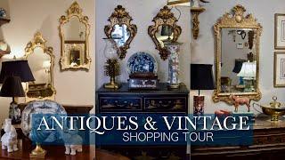 2025 Antiques Vintage Luxury Interior Design Shop Walking Tour! Elegant Decor Furniture CLASSIC Home