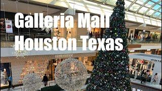 Galleria Mall Houston Texas walk enjoy with me