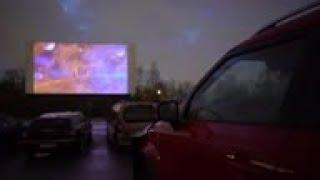 Drive-in cinema opens doors amid virus closures