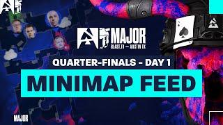 BLAST.tv Austin Major 2025, Quarter-Finals, Day 1 - Minimap Feed ️