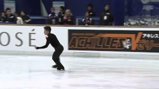 ISU 2014 Jr Grand Prix Aichi Men Free Skate Jimmy MA USA