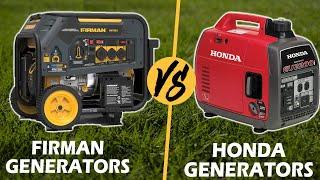 Firman Generators vs Honda Generators: Understanding Differences (Which Is the Winner?)