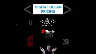 Cloud Infrastructure Pricing #digitalocean #shorts