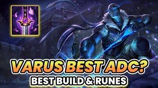 WILD RIFT ADC | IS VARUS THE BEST ADC IN PATCH 6.0C? | VARUS GAMEPLAY | BEST BUILD & RUNES IN S16