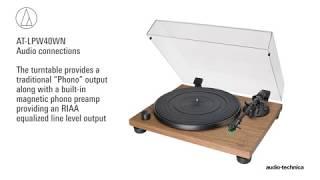 AT-LPW40WN Setup | Fully Manual Belt-Drive Turntable