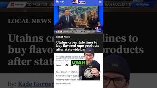 Sorry UTAH, Vape bans are hitting #grimmarmy #harmreduction #publichealth