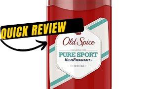 Old Spice Pure Sport High Endurance - Quick Review