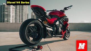 Building the ULTIMATE SUPER CRUISER Ducati Diavel V4 in 18 Min | Full Transformation