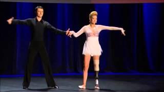 Bailarina Adrianne Haslet-Davis con pierna biónica en TED.