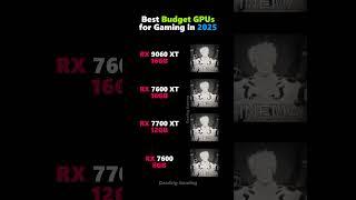 Best Budget GPUs for Gaming in 2025 #pcgaming #gpu #gamingpc
