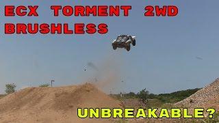 ECX Torment 2WD - Is it Unbreakable? Brutal Jumping & Bashing!