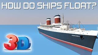 How do ships float? (3D Animation)