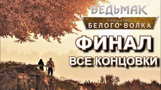 ВСЕ КОНЦОВКИ мода ВЕДЬМАК. ПРОЩАНИЕ БЕЛОГО ВОЛКА. ФИНАЛ прохождения Farewell of the White Wolf.