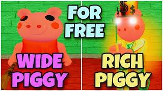 How To Get “WIDE PIGGY” & “RICH PIGGY” GAMEPASS FOR FREE | InfectedDeveloper’s Piggy RP | Roblox