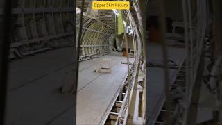 Zipper Skin Failure: When Aircraft Cracks Turn Catastrophic #ZipperSkinFailure, #FuselageCrack
