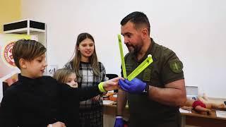 Як відбувався знімальний процес програми "ПрофіKids" у військових частинах Північного ОТО НГУ