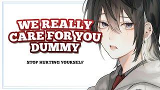 Your Worried Best Friend Stopping You From Hurting Yourself【ASMR M4A ROLEPLAY】