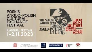 The Second World War Through Anglo-Polish Eyes Conference, 1-2 Nov 2023, POSK London